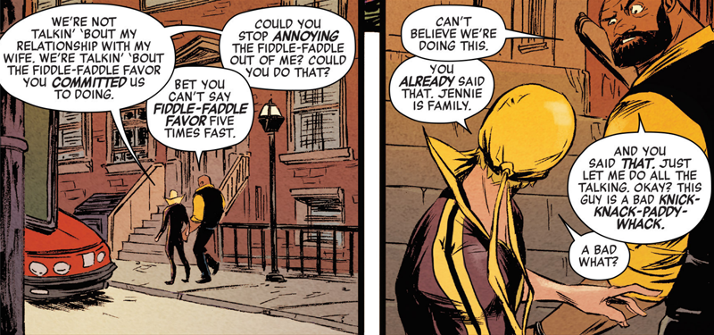 Illustration for article titled Power Man and Iron Fist Have a Hilarious Way to Get Around Marvel's 'No Swearing' Policy
